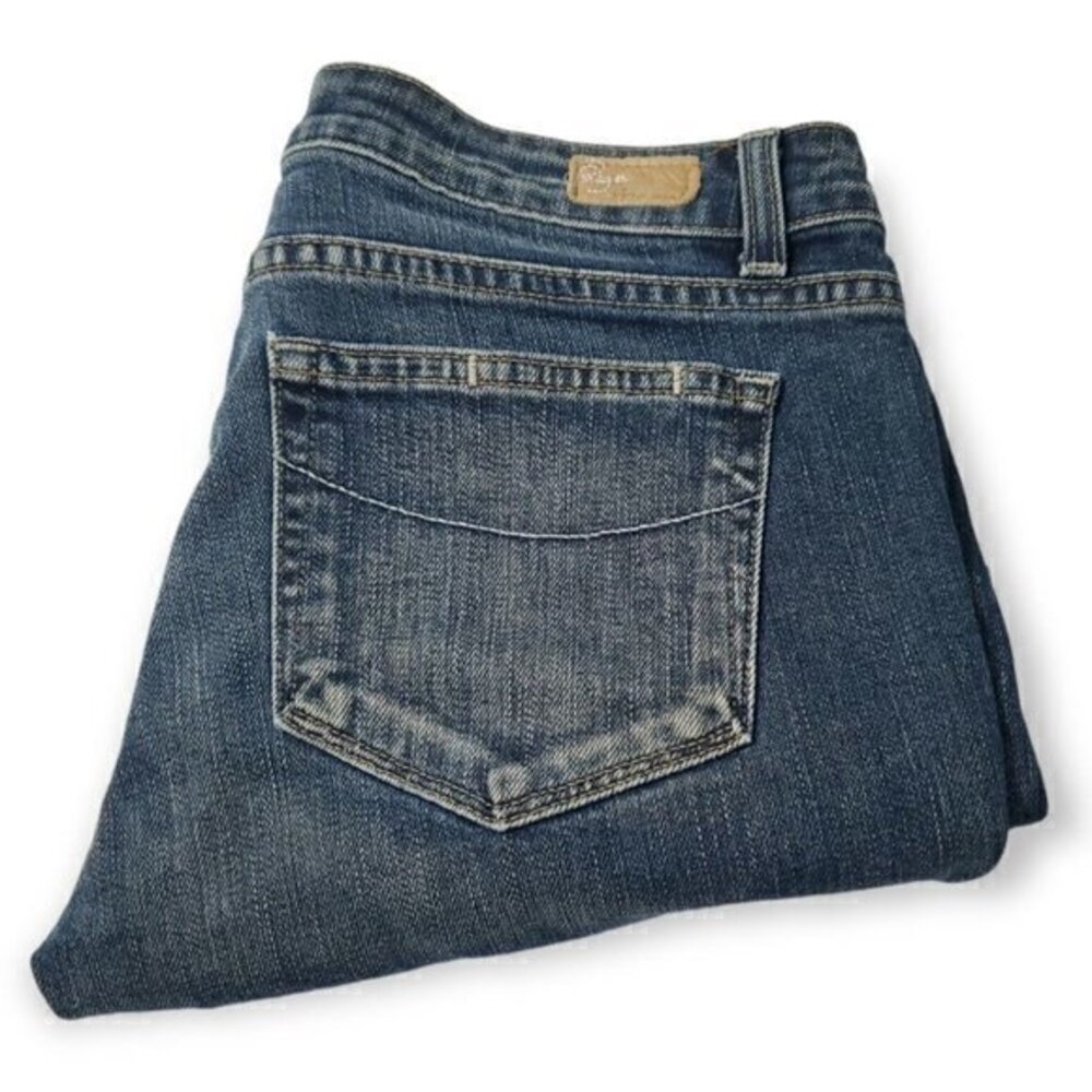 Paige Womens Premium Jeans Curson Cuffed Capri Jeans Size 30